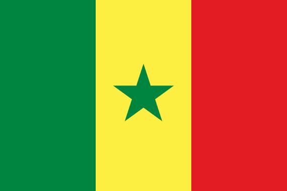 Senegal country flag